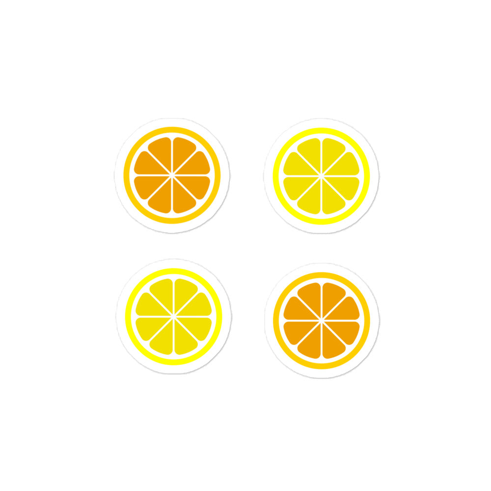 lemon & orange ステッカー