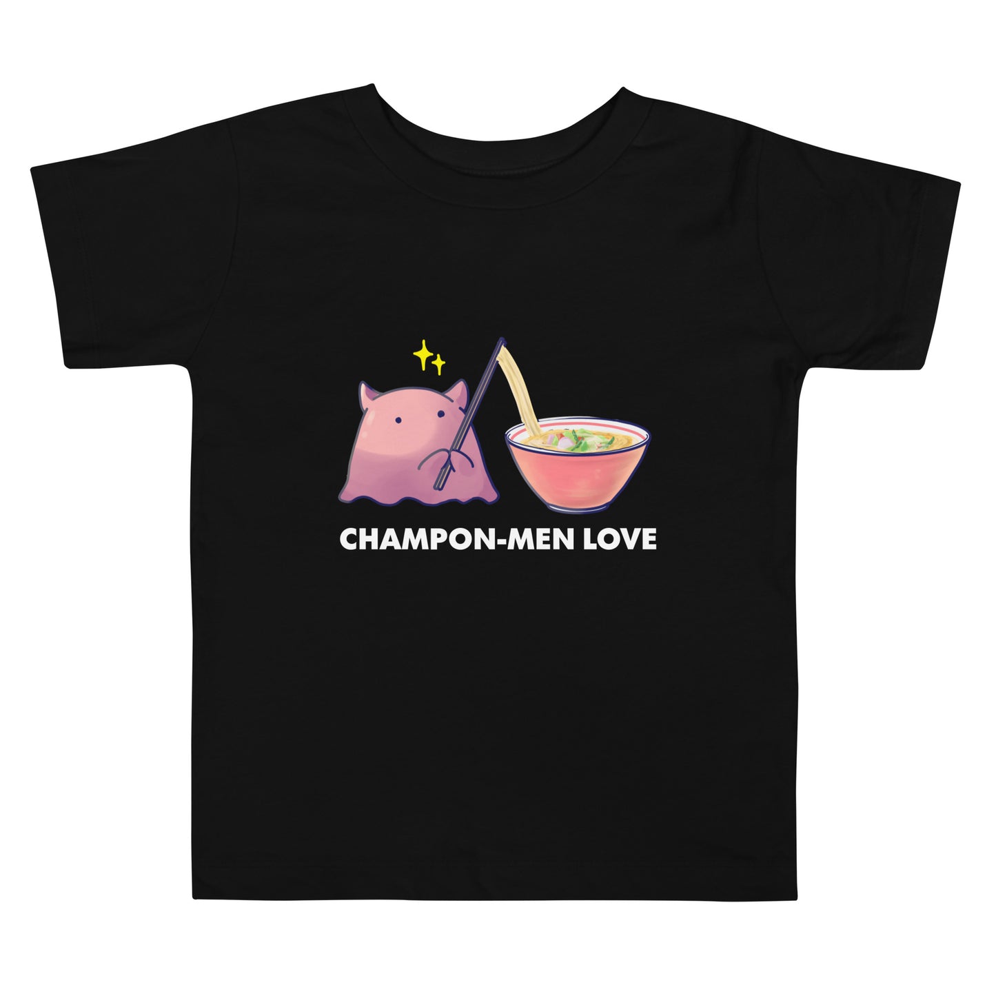 【キッズ】麺だこ-CHAMPON-MEN Tシャツ