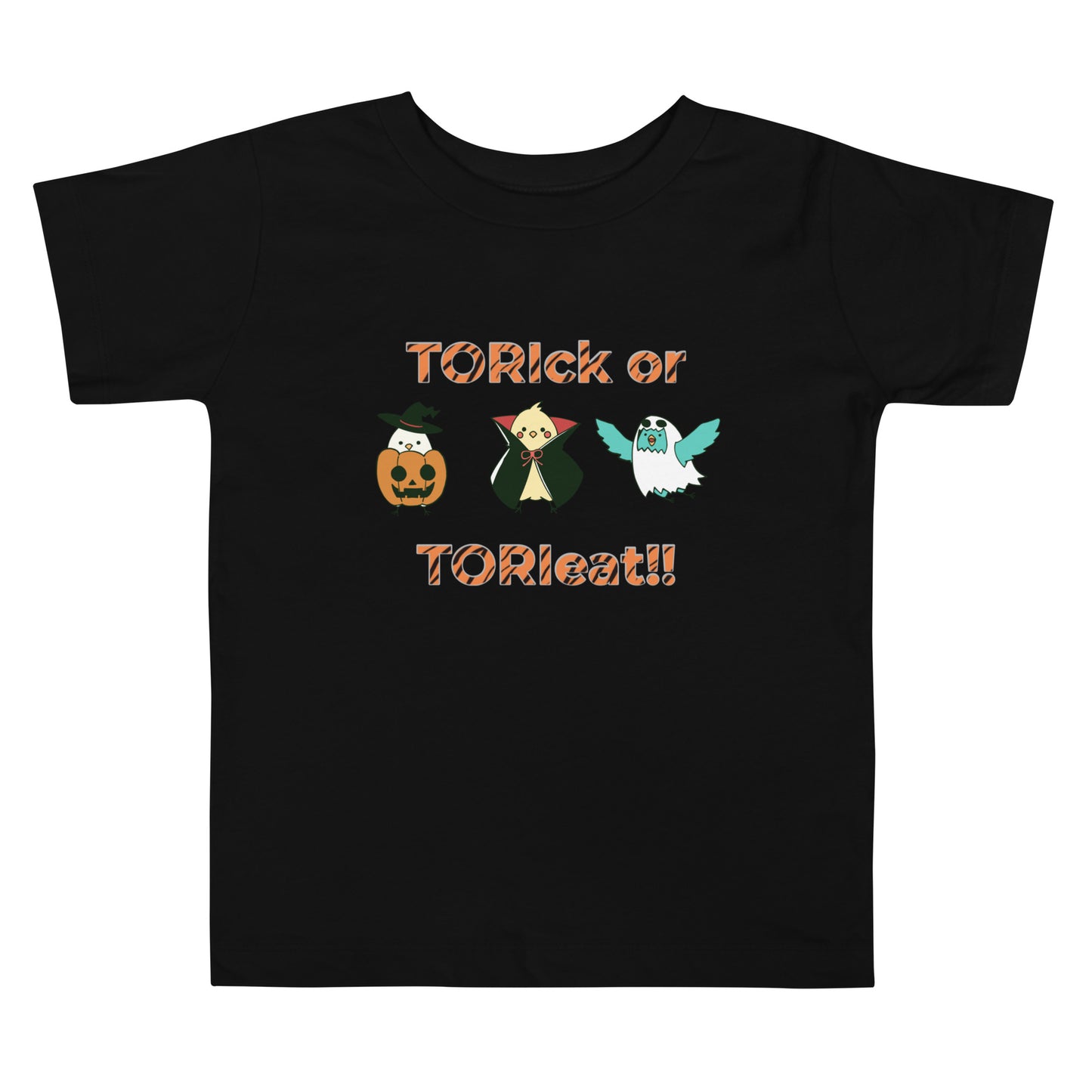 【キッズ】"TORI"ck or "TORI"eat Tシャツ / 3連ver