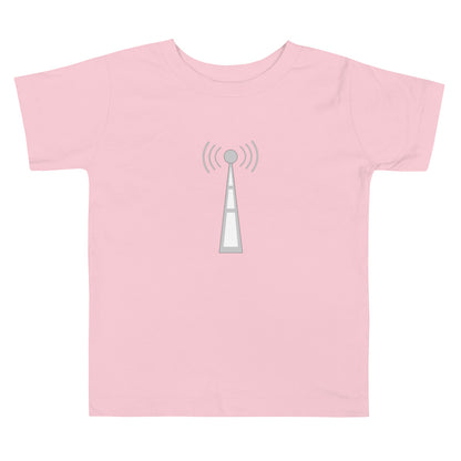 【キッズ】電波アイコン全面 エンジニアTシャツ