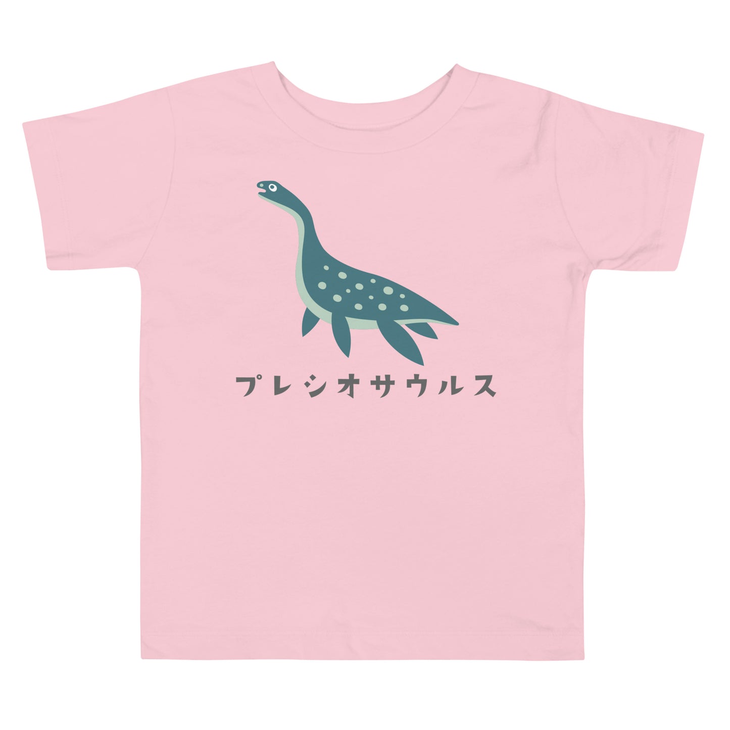 【キッズ】プレシオサウルス柄（恐竜） Tシャツ