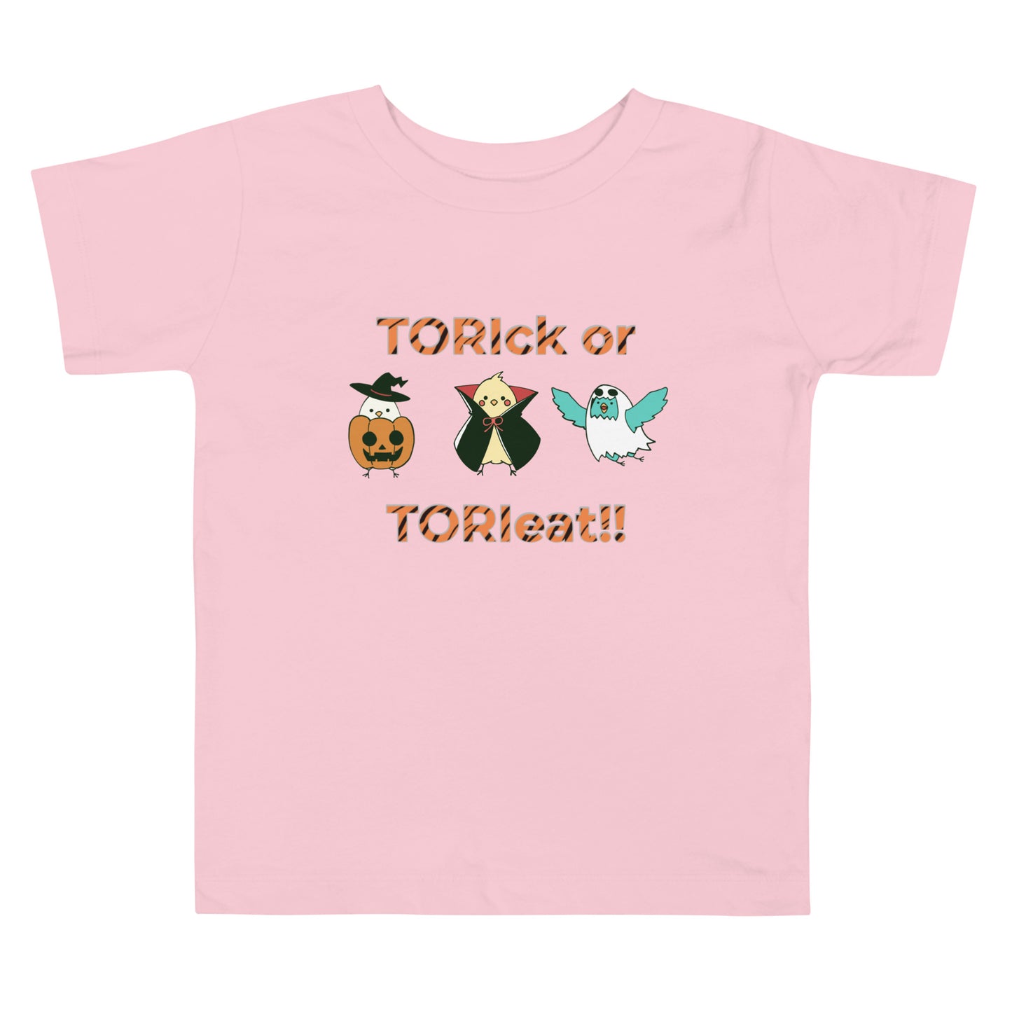 【キッズ】"TORI"ck or "TORI"eat Tシャツ / 3連ver