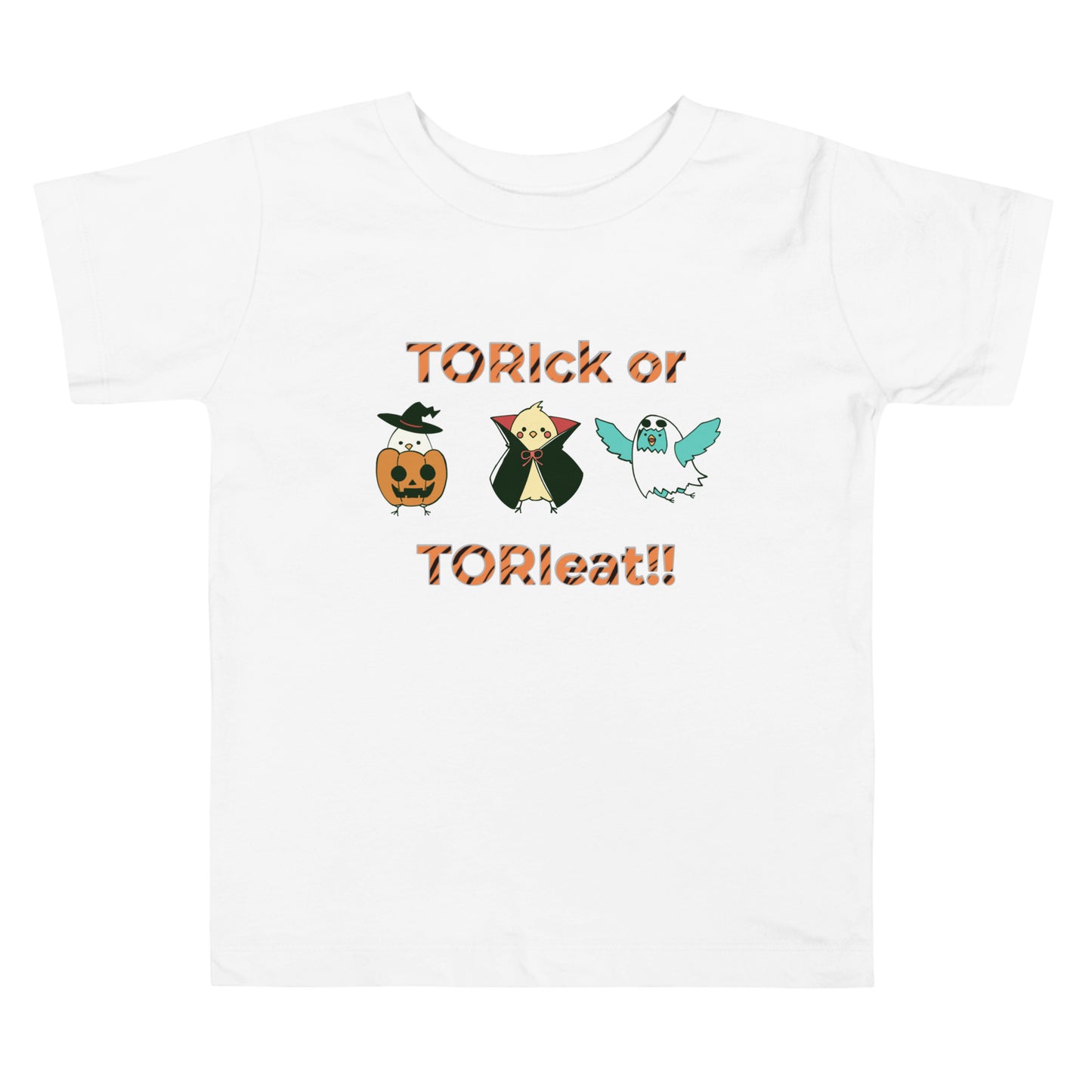 【キッズ】"TORI"ck or "TORI"eat Tシャツ / 3連ver