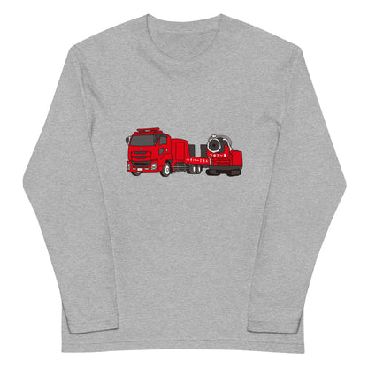 ブロアー車長袖Tシャツ