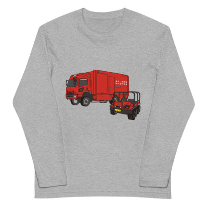 津波・大規模風水害対策車長袖Tシャツ