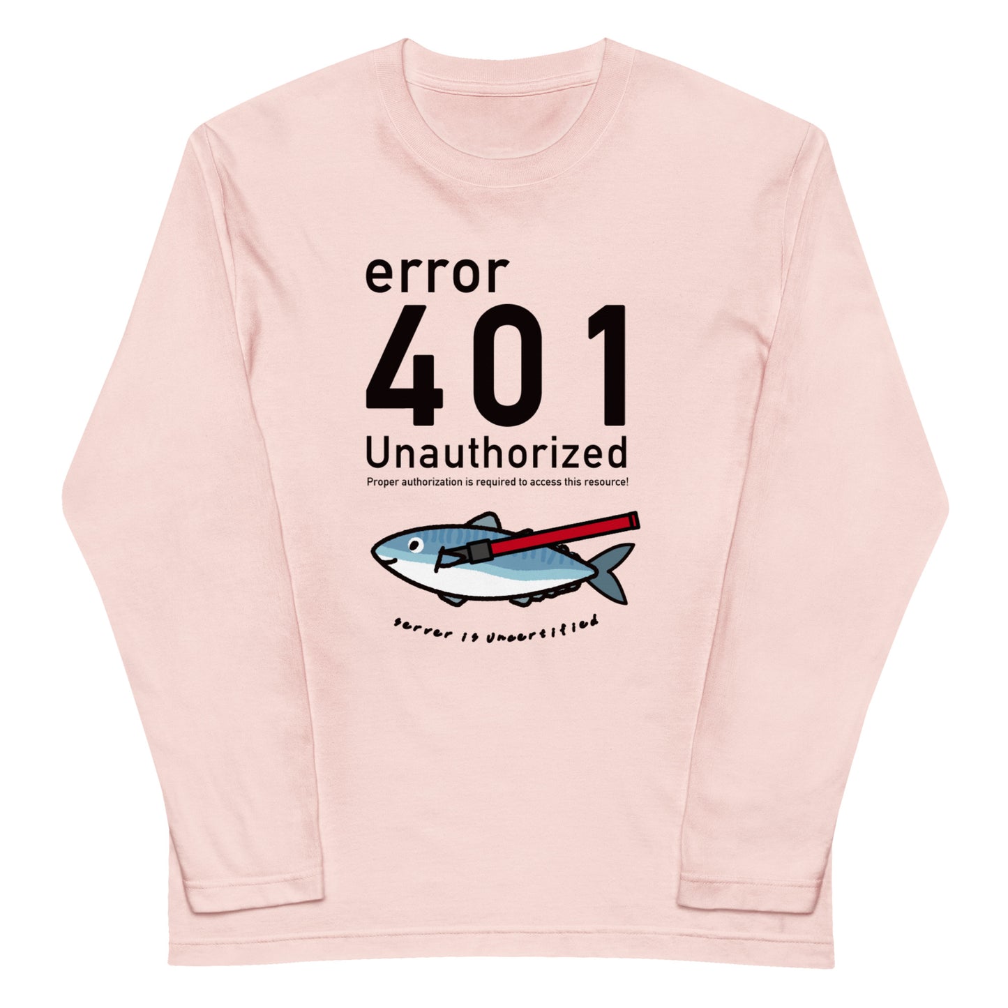 401 Unauthorized エンジニア 長袖Tシャツ