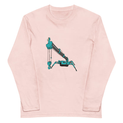 カニクレーン長袖Tシャツ