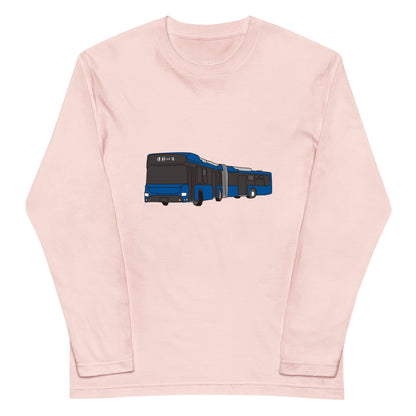 連節バス長袖Tシャツ