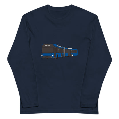 連節バス長袖Tシャツ