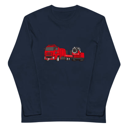 ブロアー車長袖Tシャツ