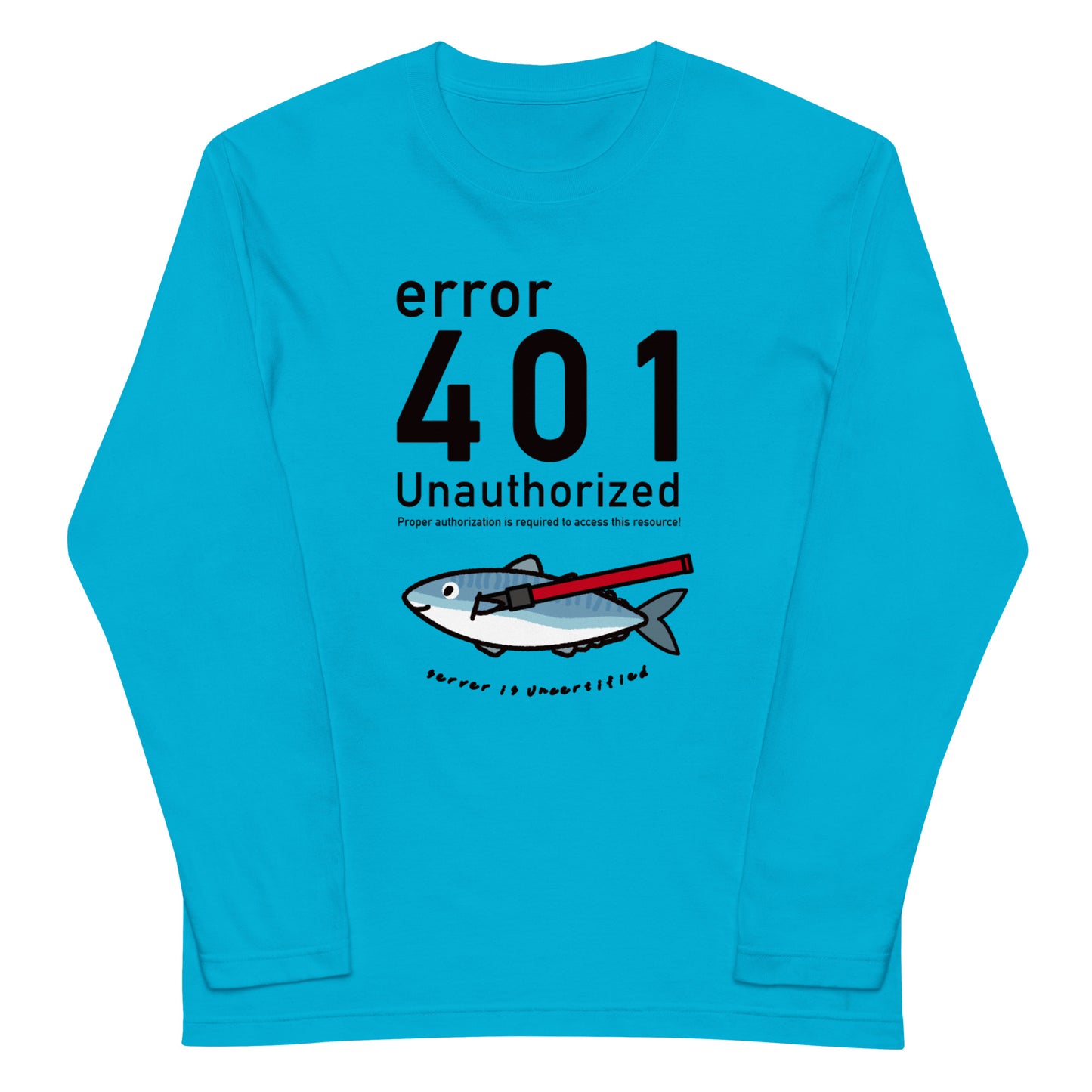 401 Unauthorized エンジニア 長袖Tシャツ　