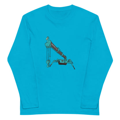 カニクレーン長袖Tシャツ