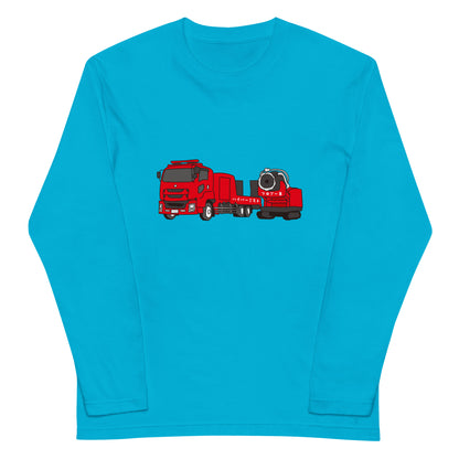 ブロアー車長袖Tシャツ