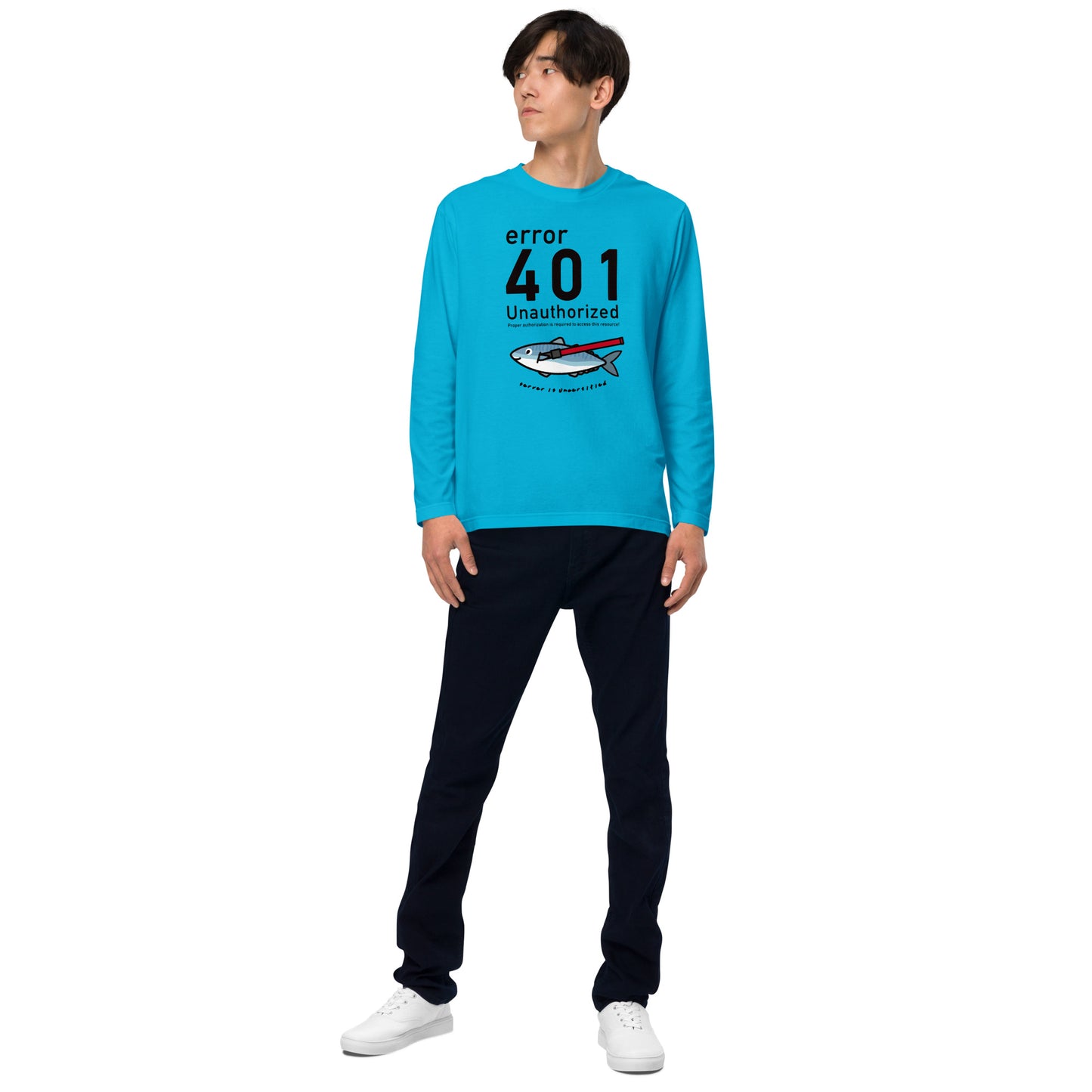 401 Unauthorized エンジニア 長袖Tシャツ