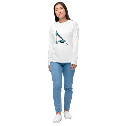 カニクレーン長袖Tシャツ
