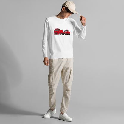 ブロアー車長袖Tシャツ