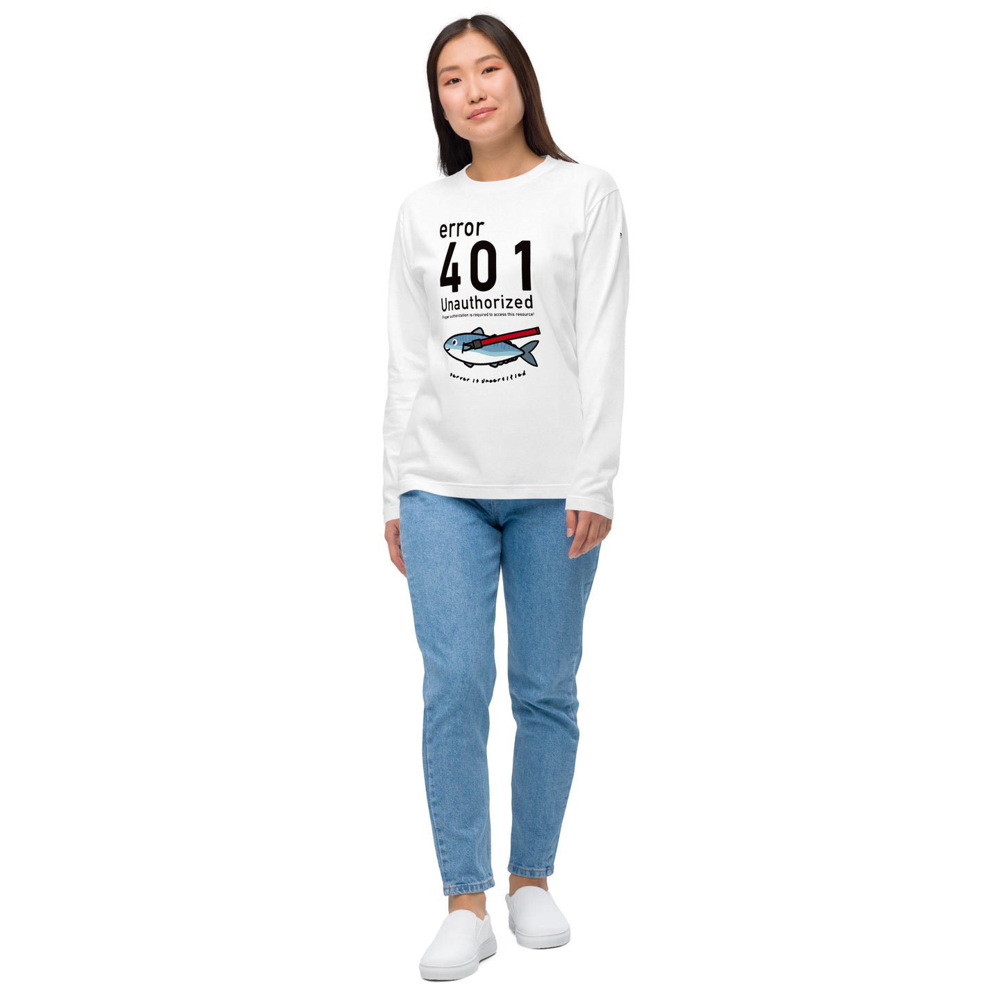 401 Unauthorized エンジニア 長袖Tシャツ