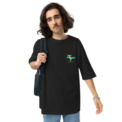 プテロダクティルス柄（恐竜） ビッグシルエットTシャツ
