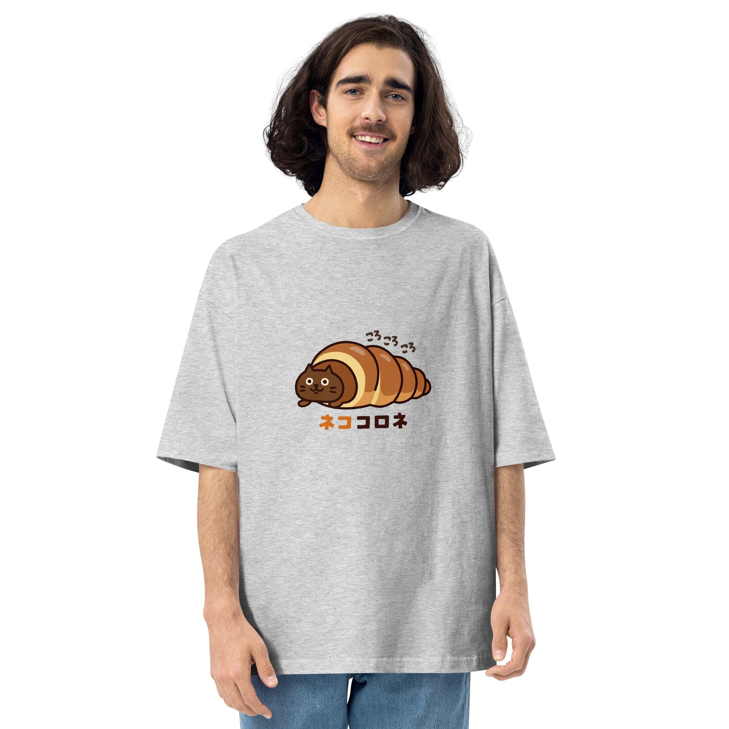 ネココロネ ビッグシルエットTシャツ（シンプル）