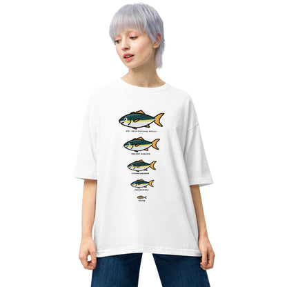 エンジニアの出世魚 ビッグシルエット Tシャツ