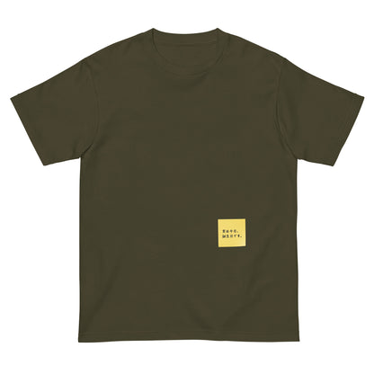 付箋Tシャツ（実は今日…）