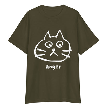 「おこ」な猫様の Tシャツ