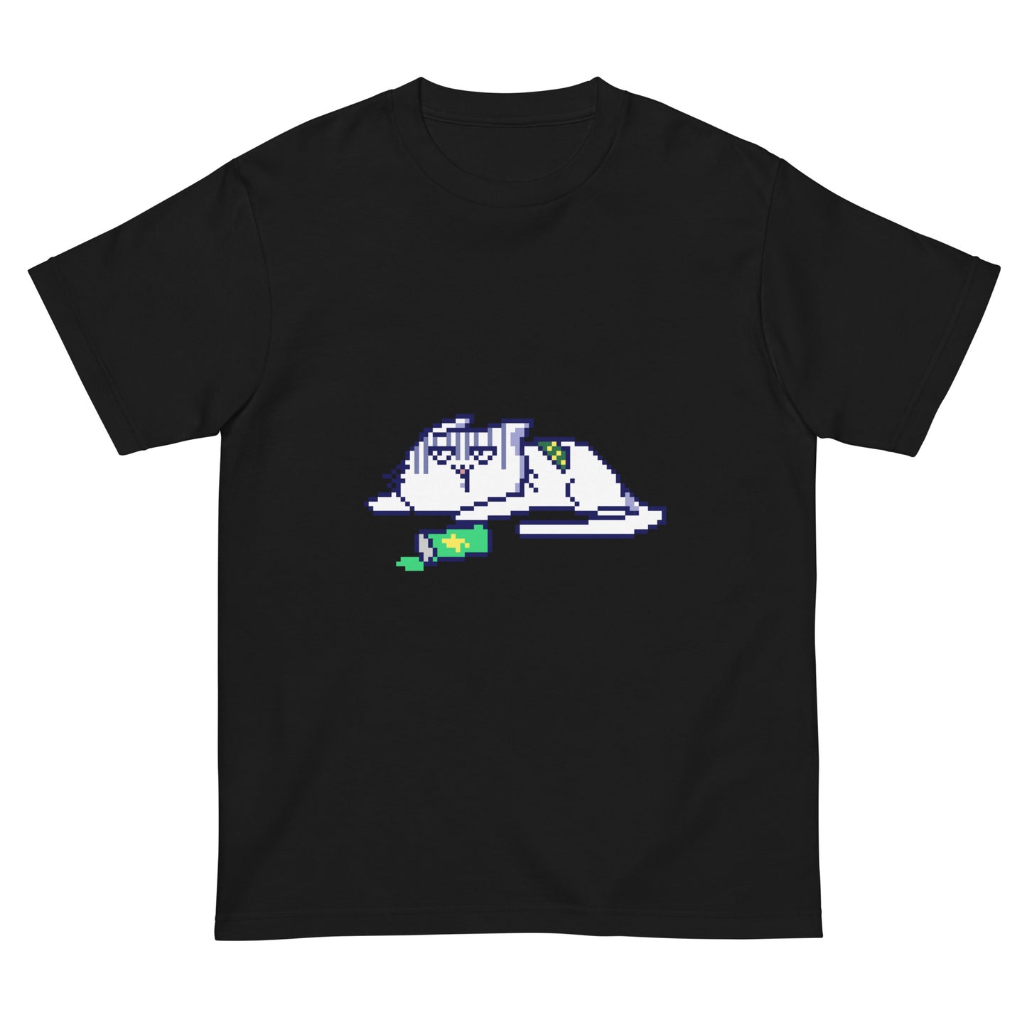 ゲーミング激務猫 （ダウン中） Tシャツ