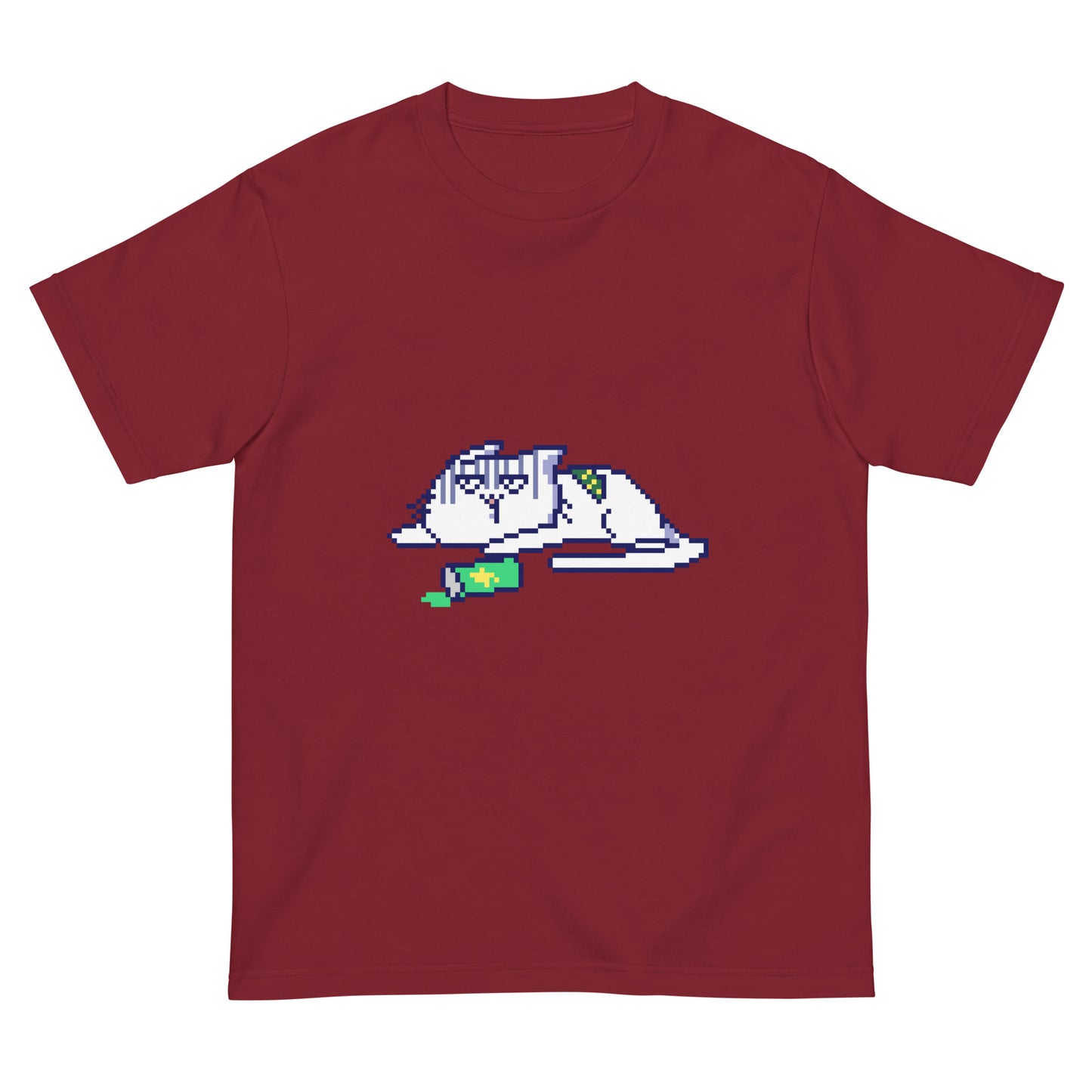 ゲーミング激務猫 （ダウン中） Tシャツ