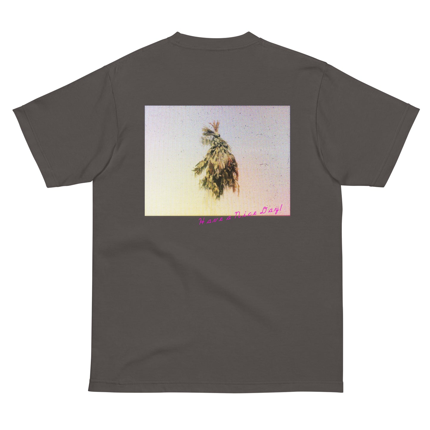 【バックプリント】Botanical photo Tシャツ