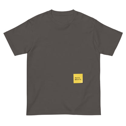 付箋Tシャツ（実は今日…）