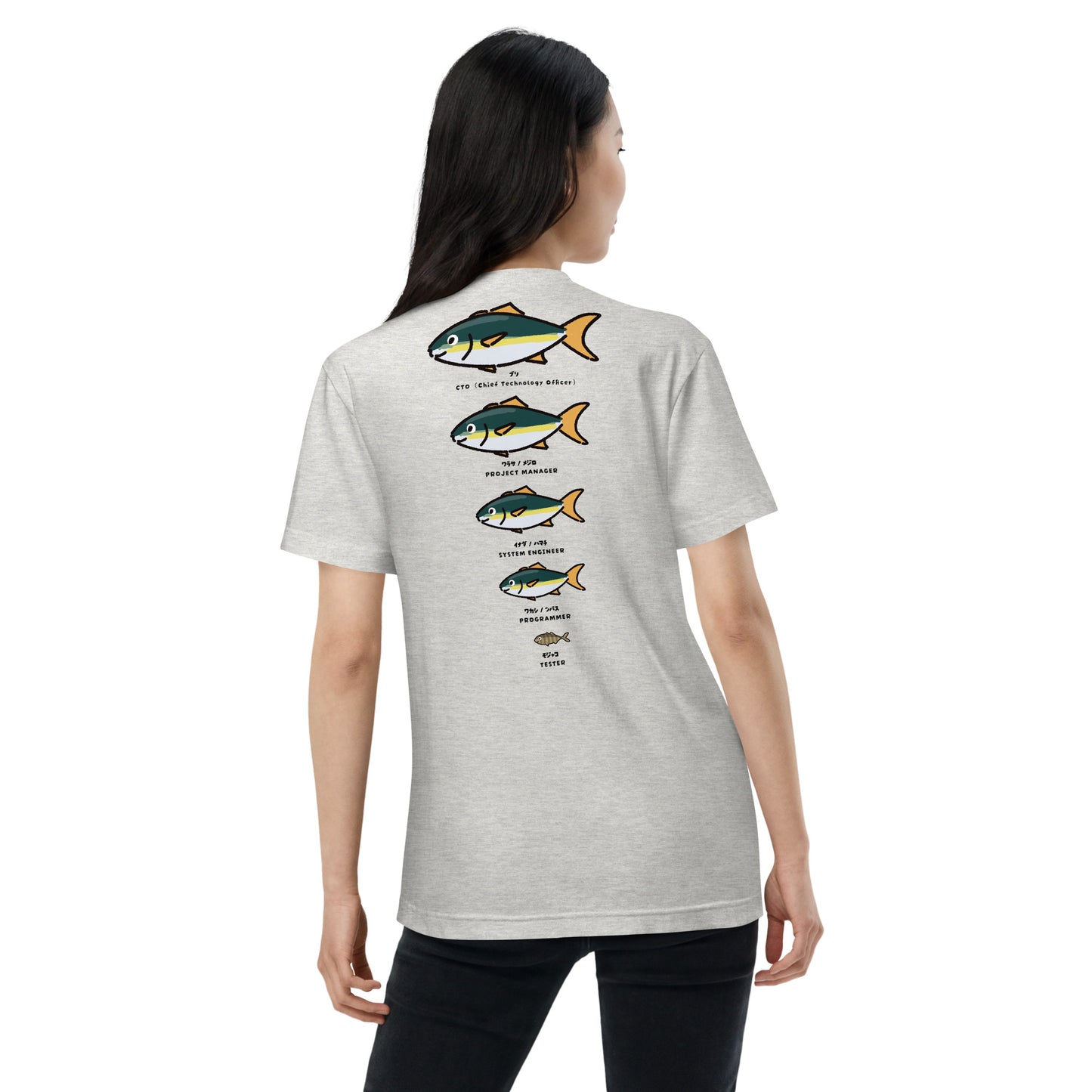 エンジニアの出世魚のTシャツ
