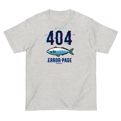 error 404 not found 鯖こみ（デジタルフォント）  Tシャツ