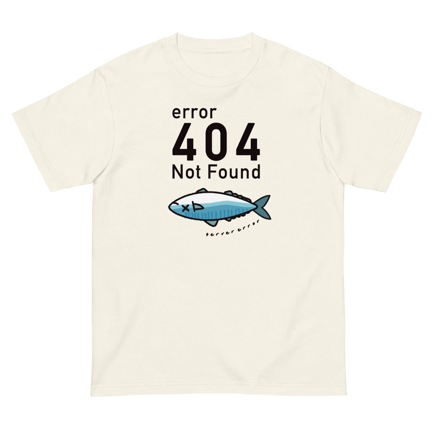 404 Not found 鯖こみ  Tシャツ