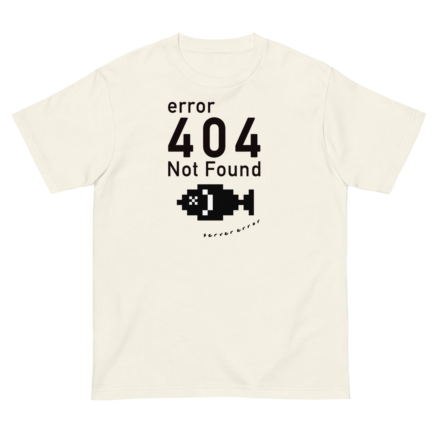 404 not found 鯖こみ（ドット）  Tシャツ