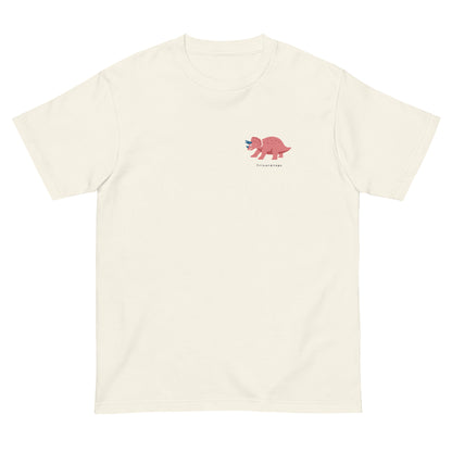 トリケラトプス柄（恐竜） Tシャツ