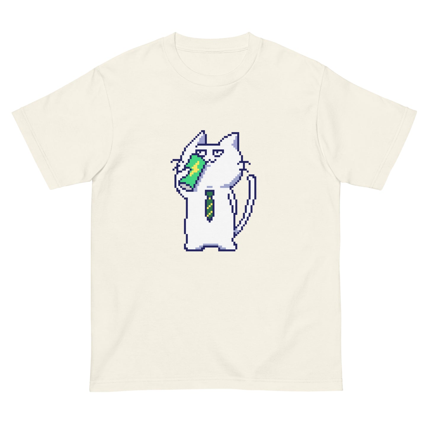 ゲーミング激務猫（エナドリごくごく） Tシャツ