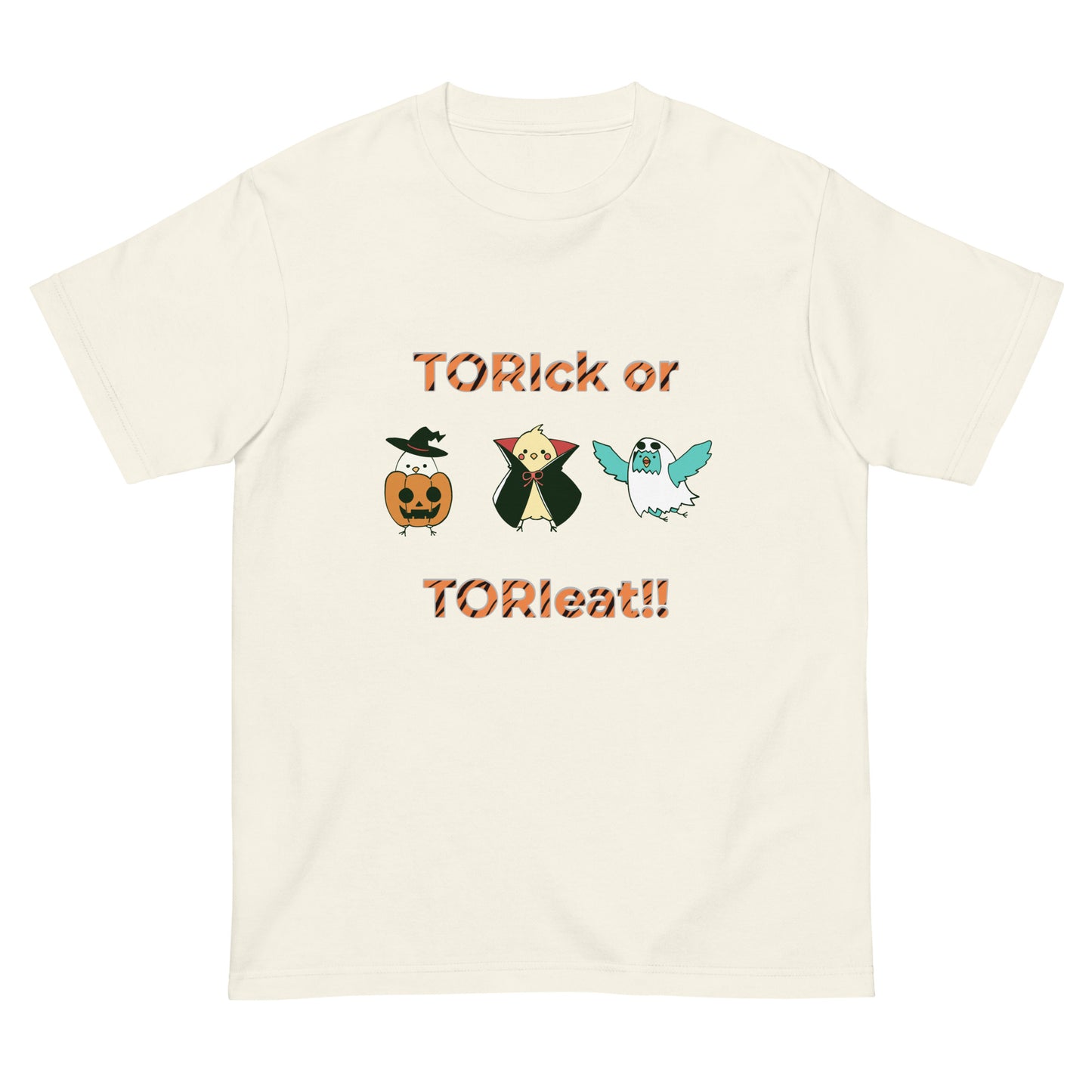 "TORI"ck or "TORI"eat Tシャツ / 3連ver