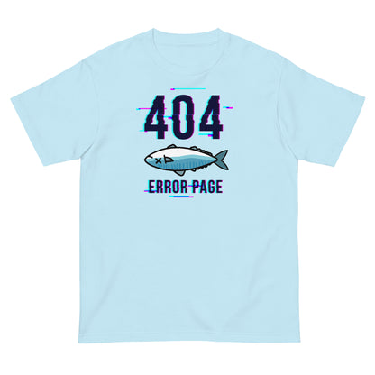 error 404 not found 鯖こみ（デジタルフォント）  Tシャツ