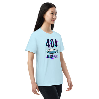 error 404 not found 鯖こみ（デジタルフォント）  Tシャツ