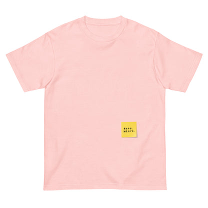 付箋Tシャツ（実は今日…）