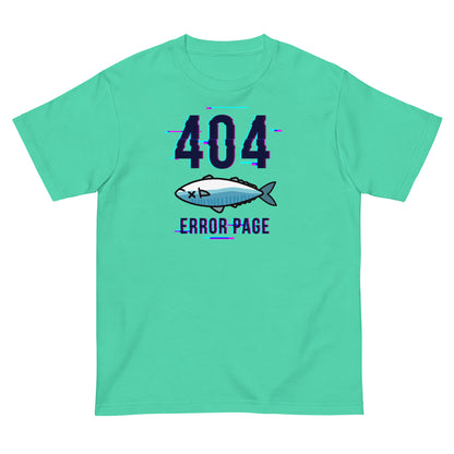 error 404 not found 鯖こみ（デジタルフォント）  Tシャツ