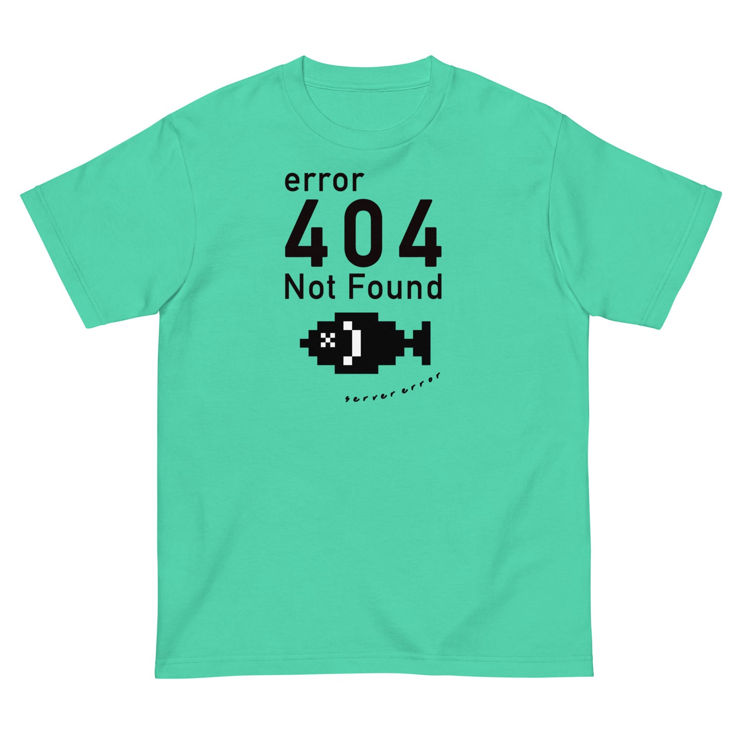 404 not found 鯖こみ（ドット）  Tシャツ