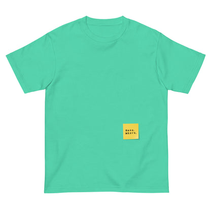 付箋Tシャツ（実は今日…）