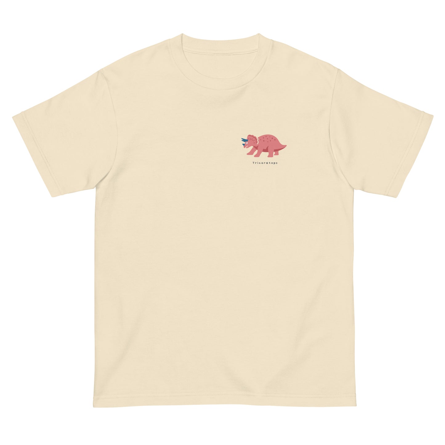 トリケラトプス柄（恐竜） Tシャツ