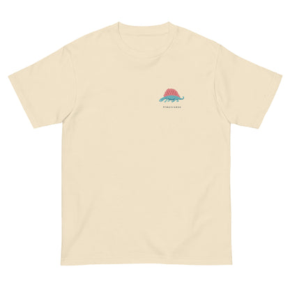 ディメトロドン柄（恐竜） Tシャツ　
