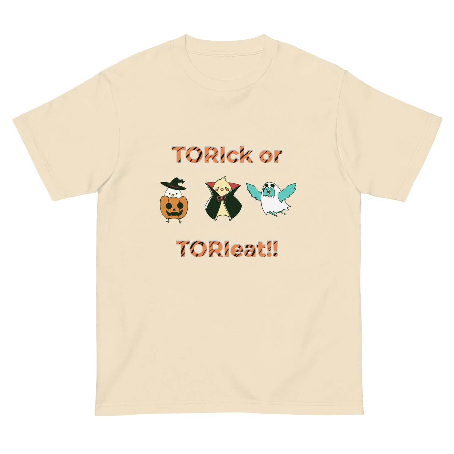 "TORI"ck or "TORI"eat Tシャツ / 3連ver