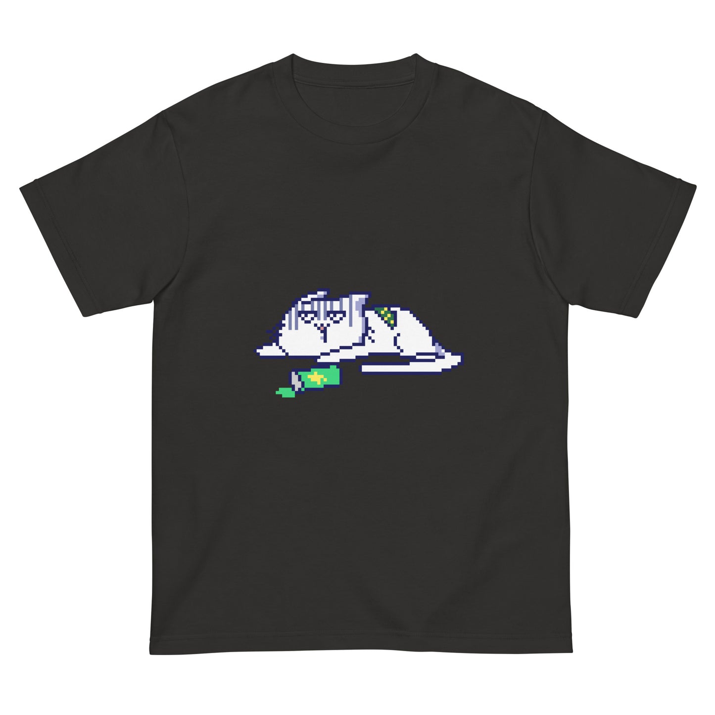 ゲーミング激務猫 （ダウン中） Tシャツ