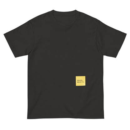 付箋Tシャツ（実は今日…）