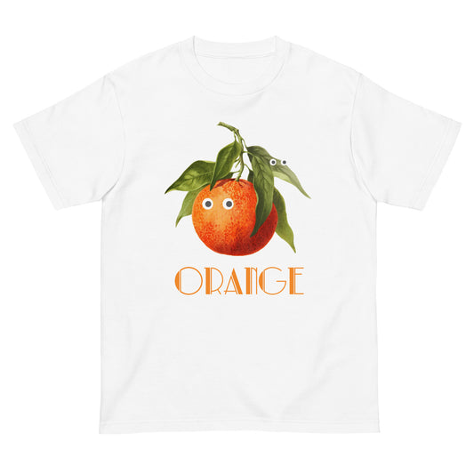 オレンジ 半袖Tシャツ　