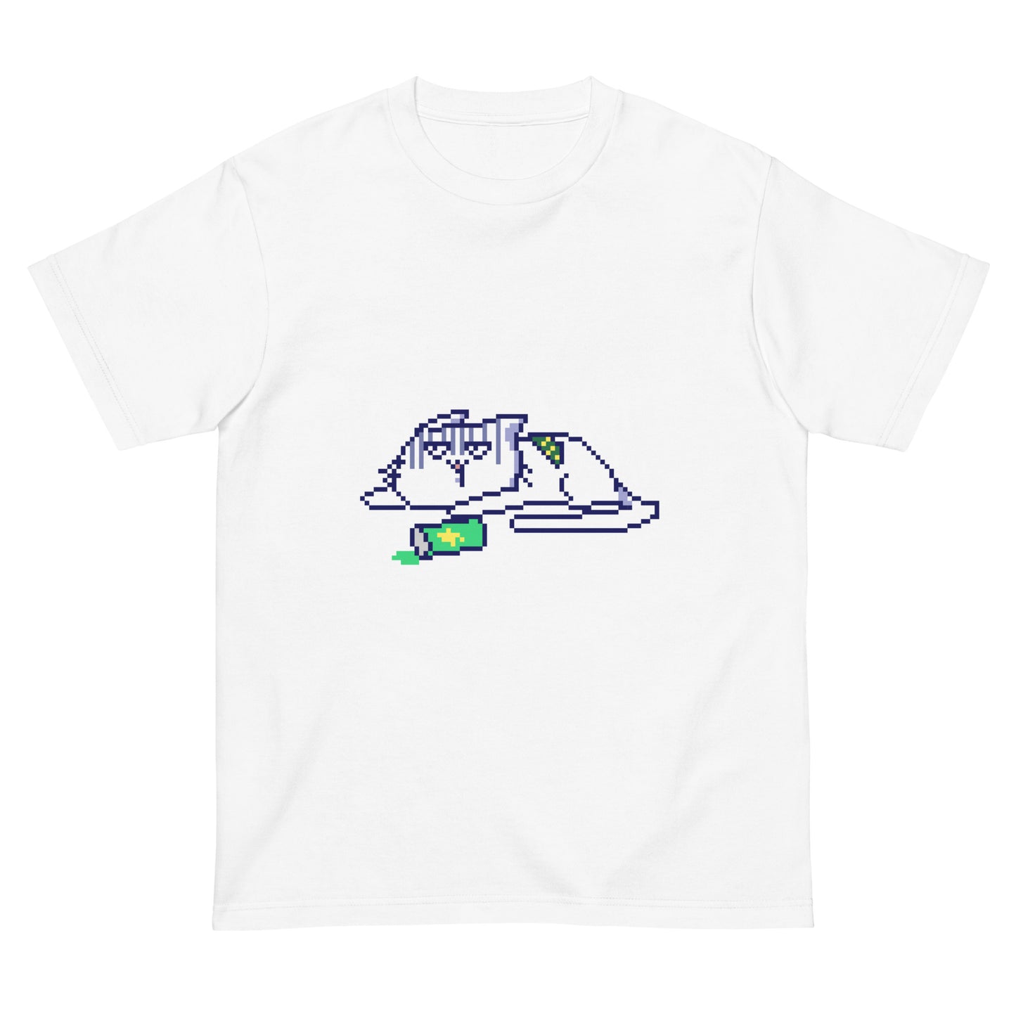 ゲーミング激務猫 （ダウン中） Tシャツ